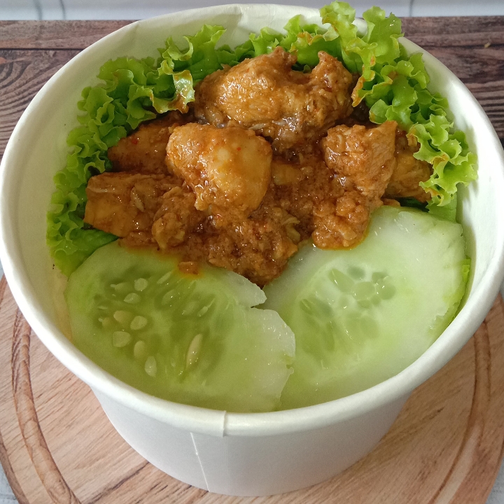 Rice Bowl Rendang Ayam