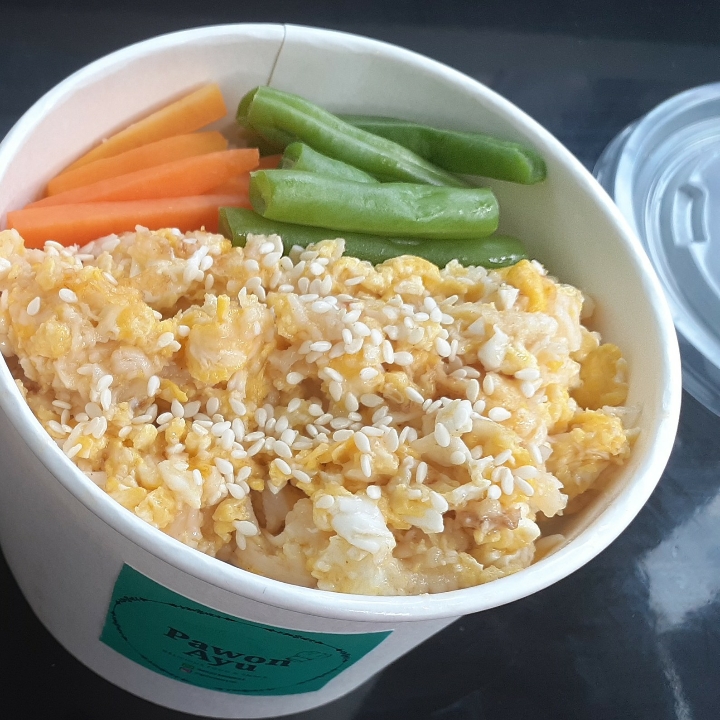 Rice Bowl Telur Orak Arik Mayo Cheze