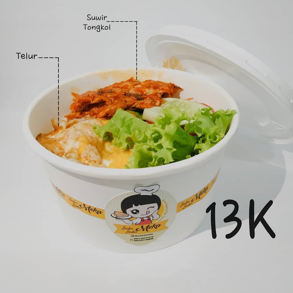 Rice Bowl Tongkol Suwir Pedas