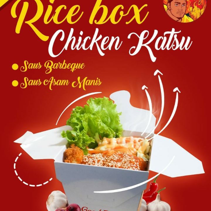 Rice Box Chicken Katsu