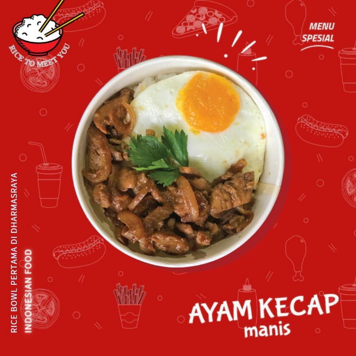 Rice To Meet Ayam Kecap Manis