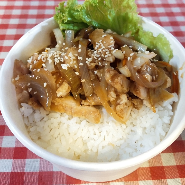 Rice bowl chicken Teriyaki