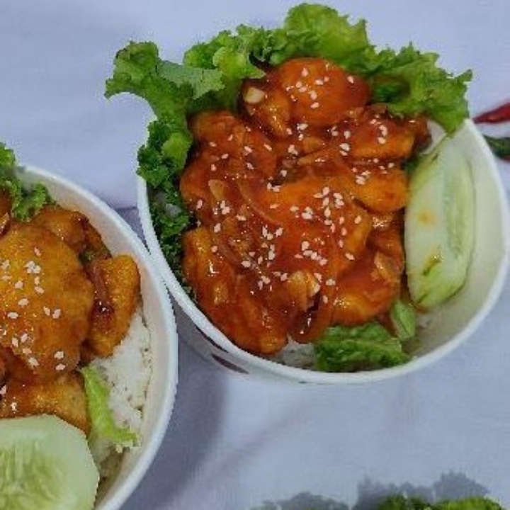 Ricebowl Ayam Saos Lada Hitam 2