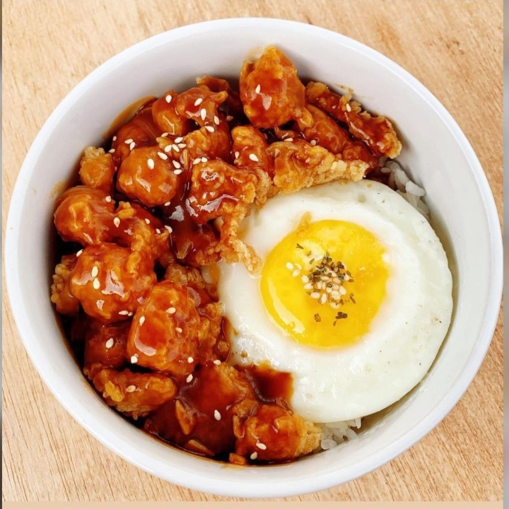 Ricebowl Ayam Saus BBQ