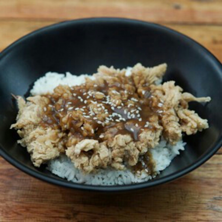 Ricebowl Crispy Beef Teriyaki