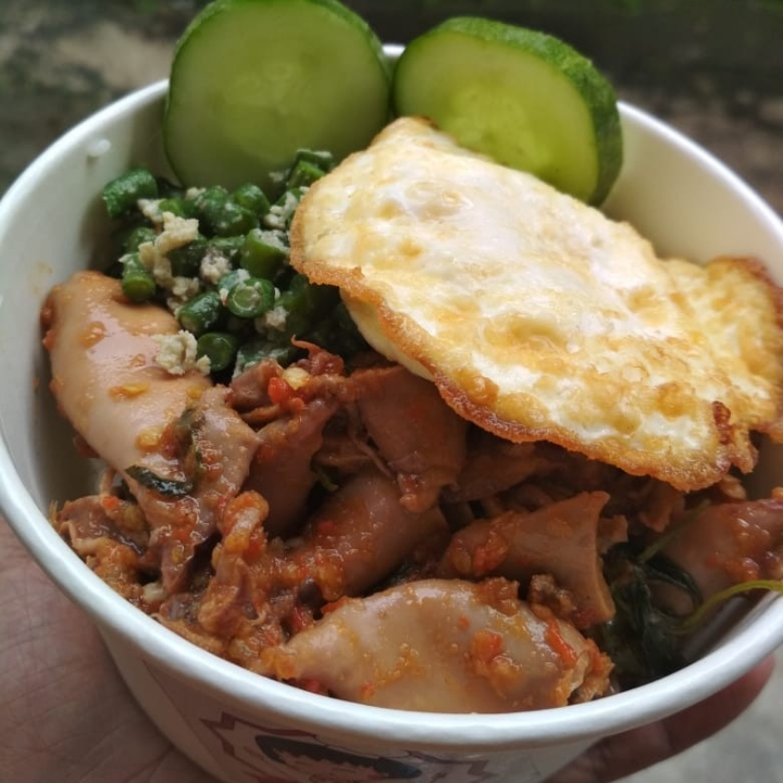 Ricebowl Cumi Asin Kemangi 