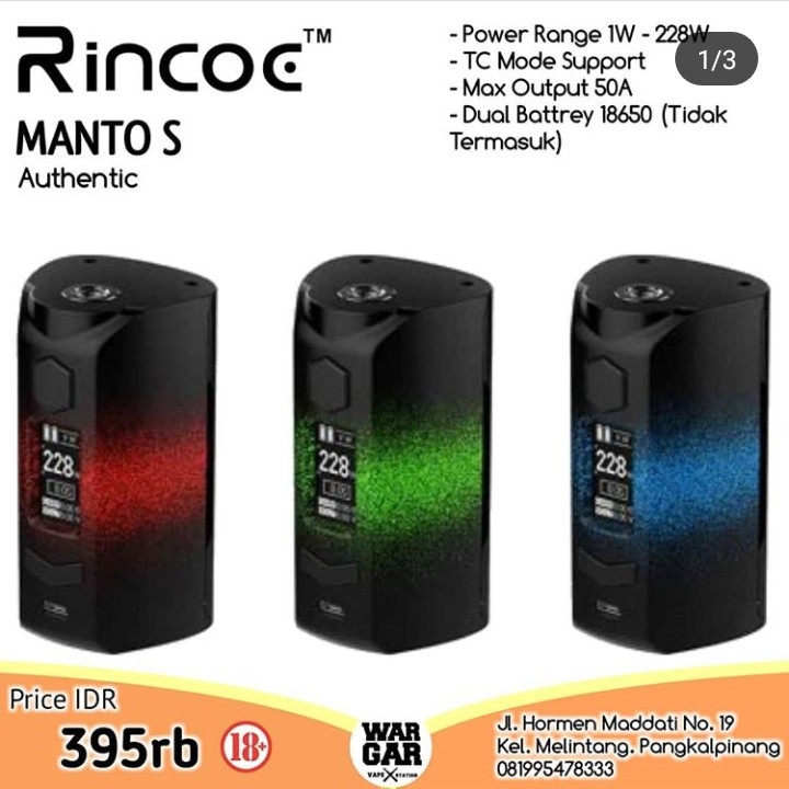 Rincoe MANTO S