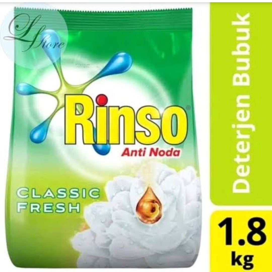 Rinso Classic Fresh 1 8 Kg