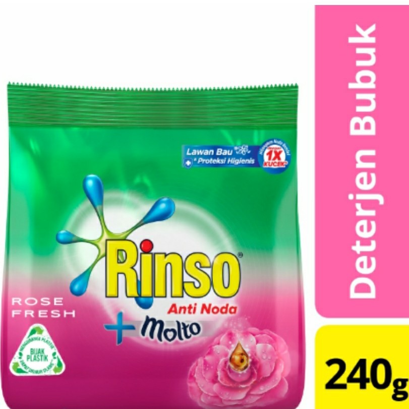 Rinso Deterjen 240g