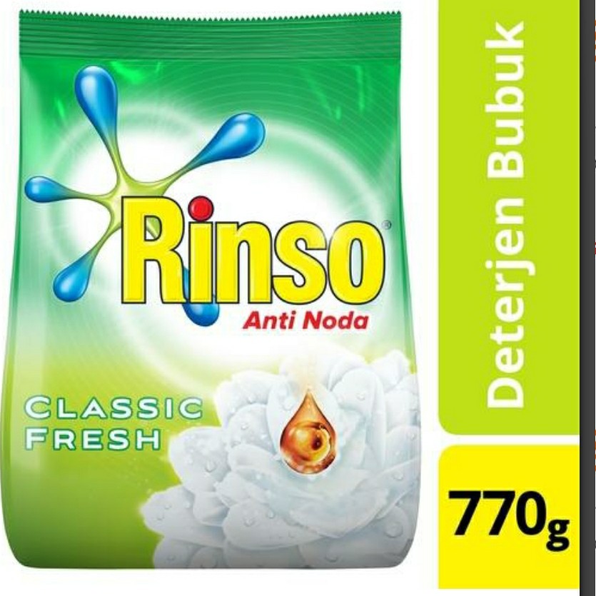 Rinso Deterjen 770g