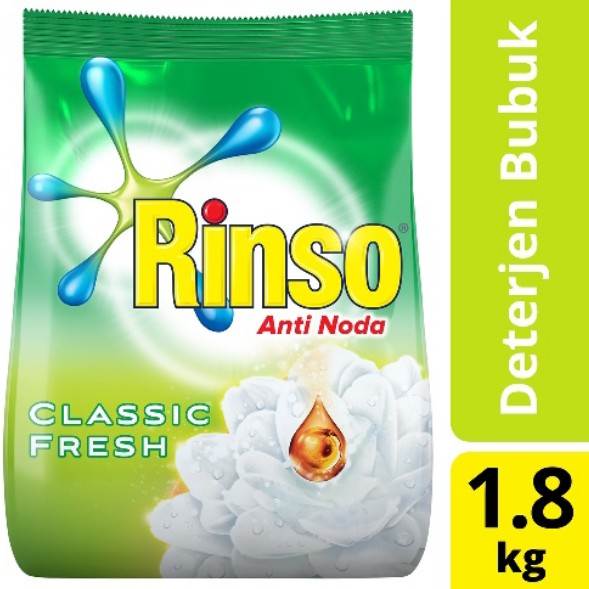 Rinso Deterjen Bubuk Anti Noda Classic