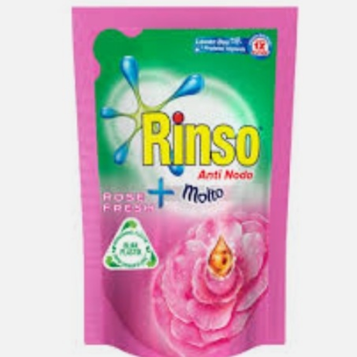 Rinso Refil Cair Anti Noda Rose Fresh 700ml