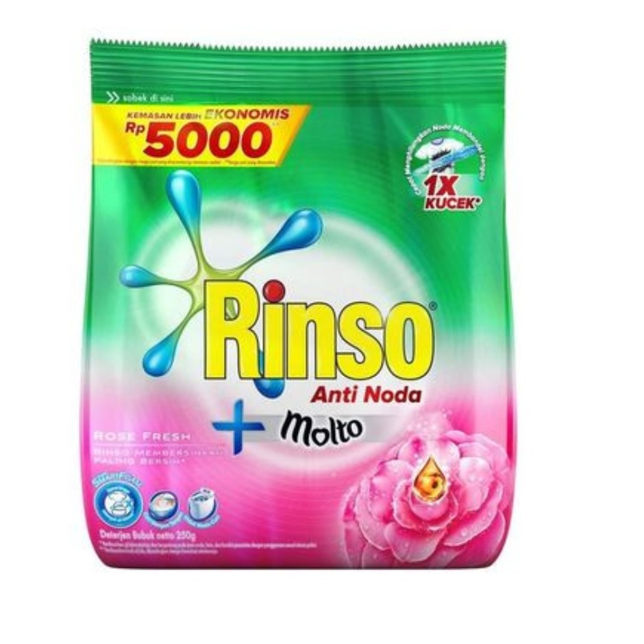 Rinso Rose Fresh 240g