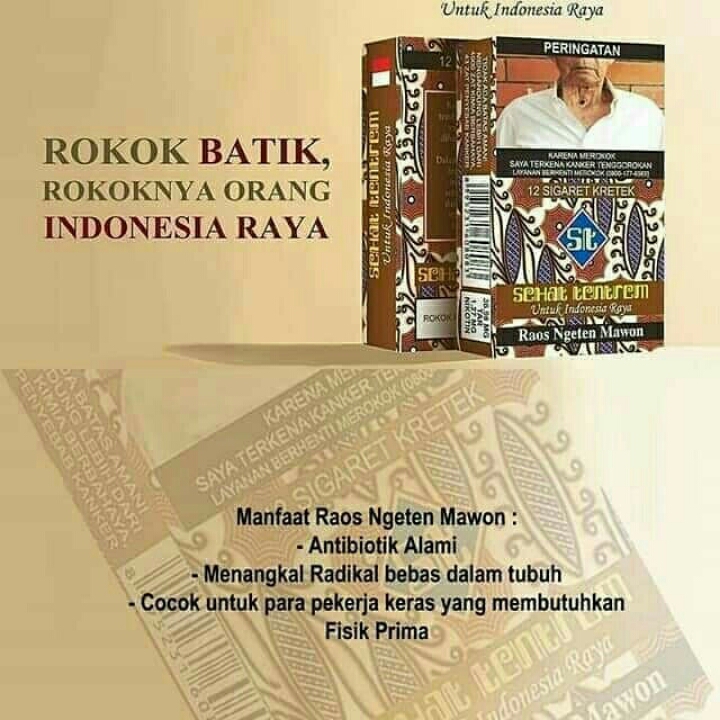 Rokok Sehattentrem Raos Ngeten Mawon