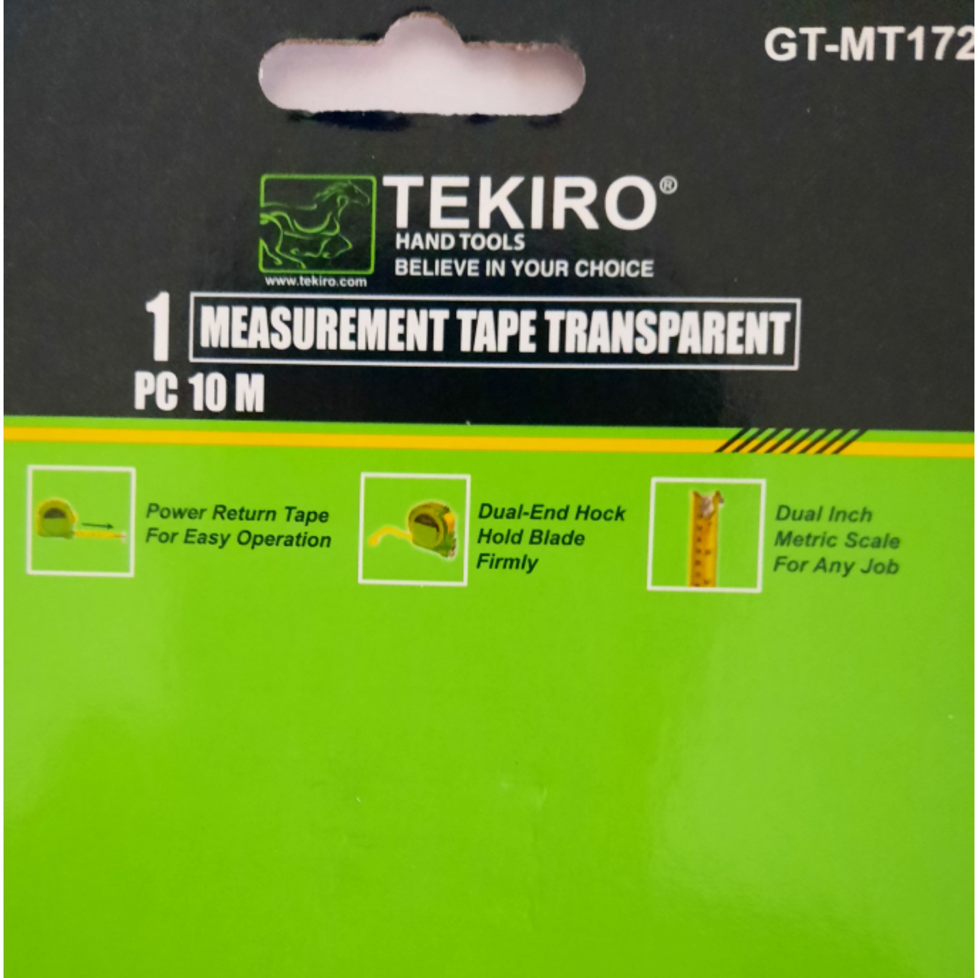 Roll Meter 10m Tekiro GT-MT1721 4