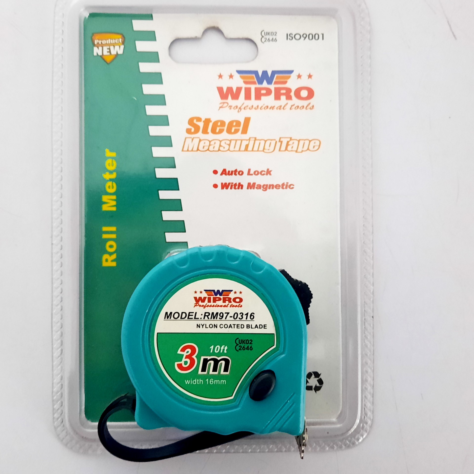 Roll Meter 3m Wipro RM97-0316 3