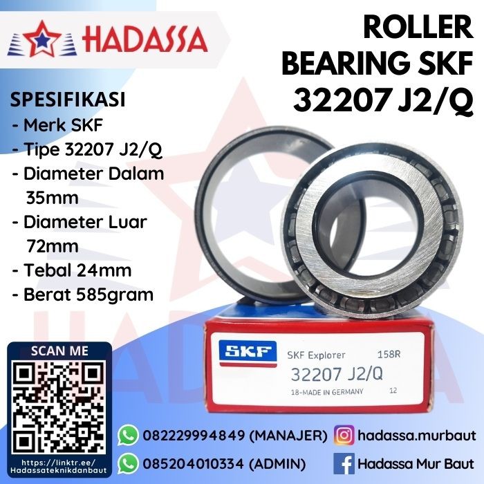 Roller Bearing SKF 32207 J2perQ