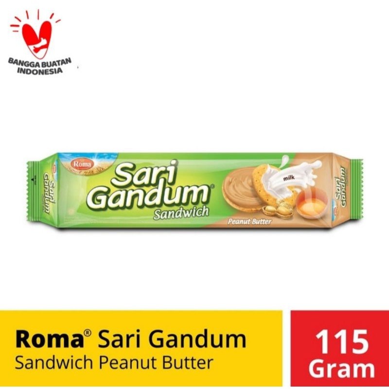 Roma Sari Gandum Peanut Butter