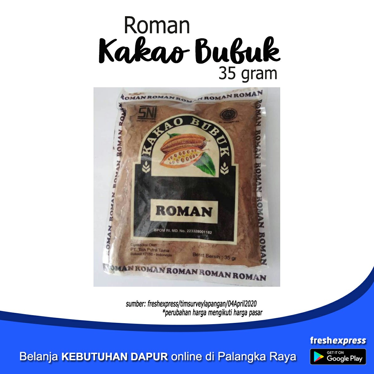 Roman Kakao Bubuk