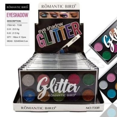 Romantic Bird Glitter T338