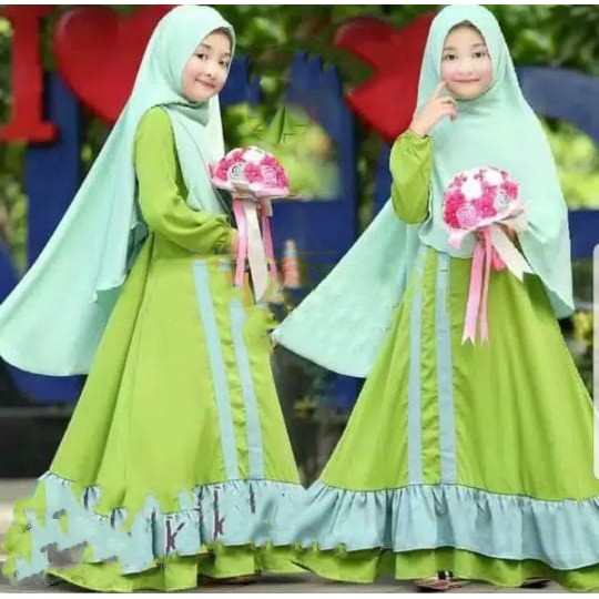 Romera Kids Syari  Gamis Anak Perempuan 3