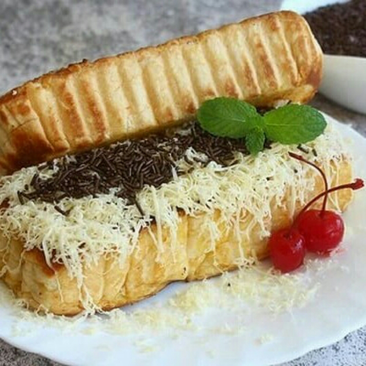 Roti Bakar Coklat nanas