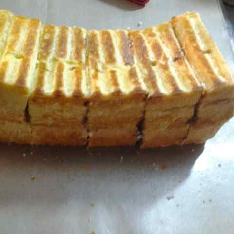 Roti Bakar Bluberry