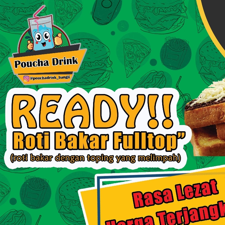 Roti Bakar Blueberry 