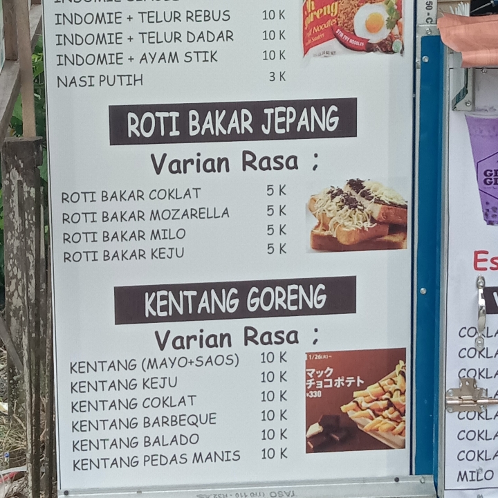 Roti Bakar Cokelat