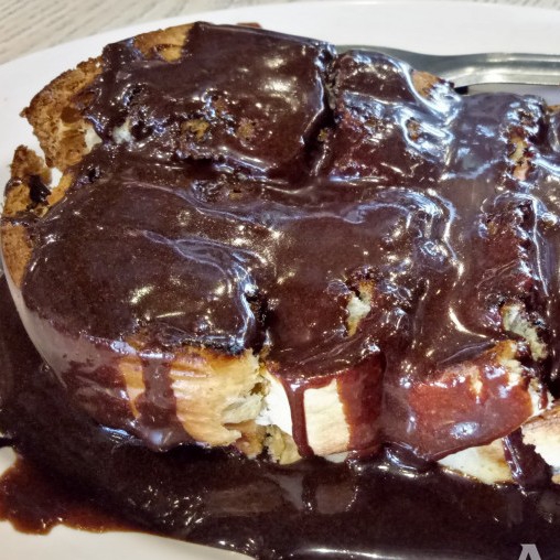 Roti Bakar Coklat Atas Coklat Lumer 