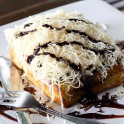 Roti Bakar Coklat Atas Keju