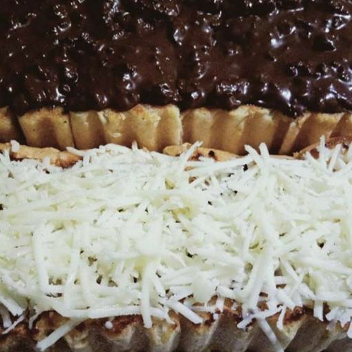 Roti Bakar Coklat Keju Campur