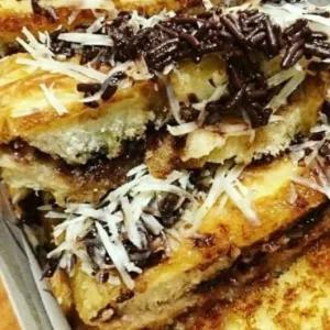 Roti Bakar Coklat Keju Coklat Keju