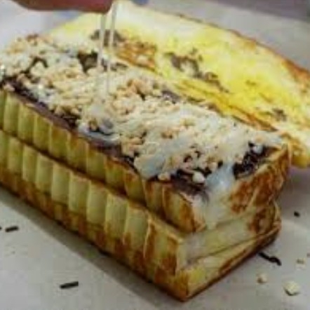 Roti Bakar Coklat Keju Susu