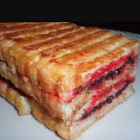 Roti Bakar Coklat Strawberry