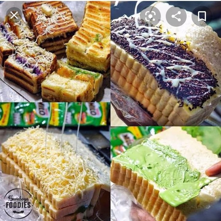 Roti Bakar Greentea