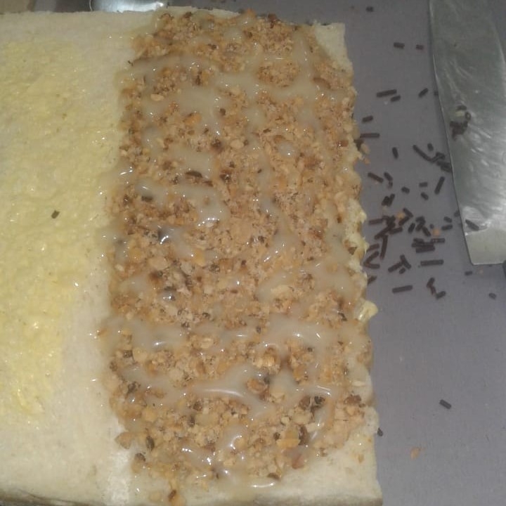 Roti Bakar Keju Kacang Campur