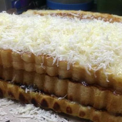 Roti Bakar Keju Susu