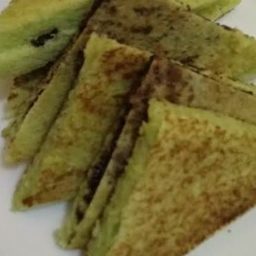 Roti Bakar Matcha Coklat