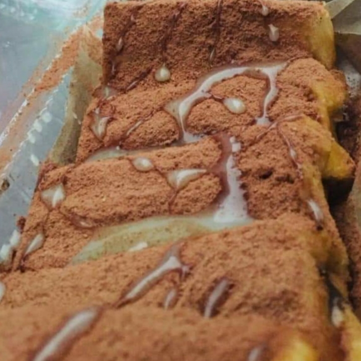 Roti Bakar Milo