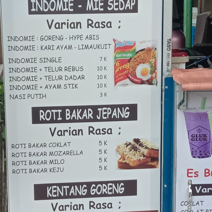 Roti Bakar Mozarela