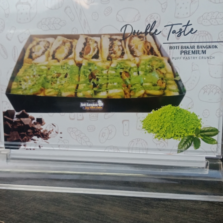 Roti Bakar Premium choocolate dan Greentea