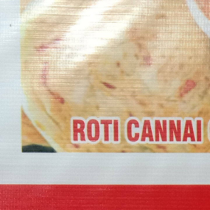 Roti Cannai Komplit Coklat Susu Keju