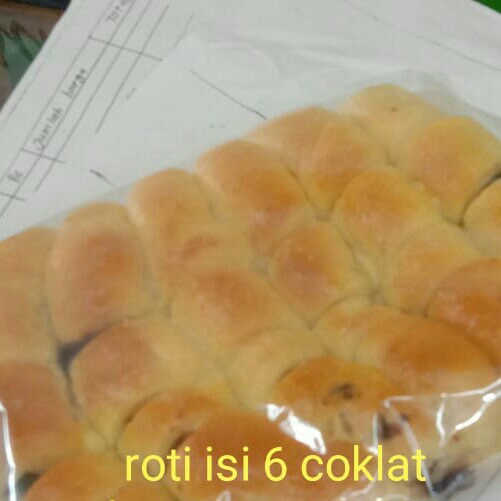 Roti Isi 6 Coklat Kacang