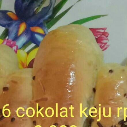 Roti Isi 6 Coklat Keju