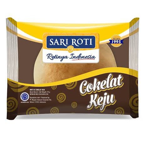 Roti Isi Coklat Keju