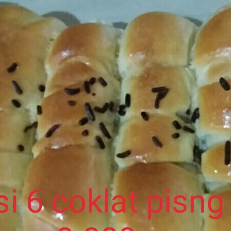 Roti Isi 6 Coklat Pisang