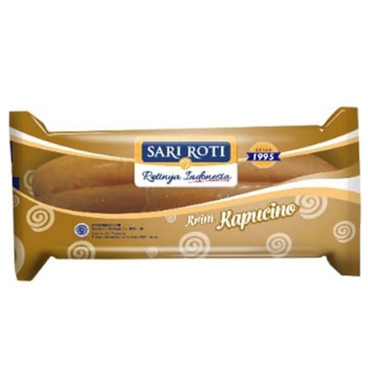 Roti Krim Kapucino