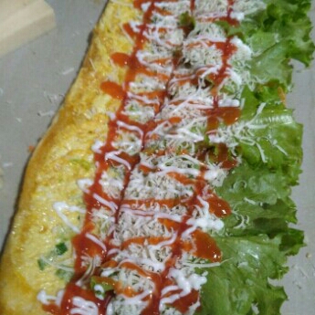 Roti John Sayuran