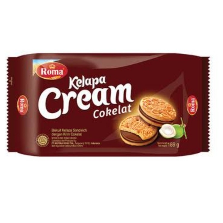 Roma Kelapa Cream Cokelat 189gr